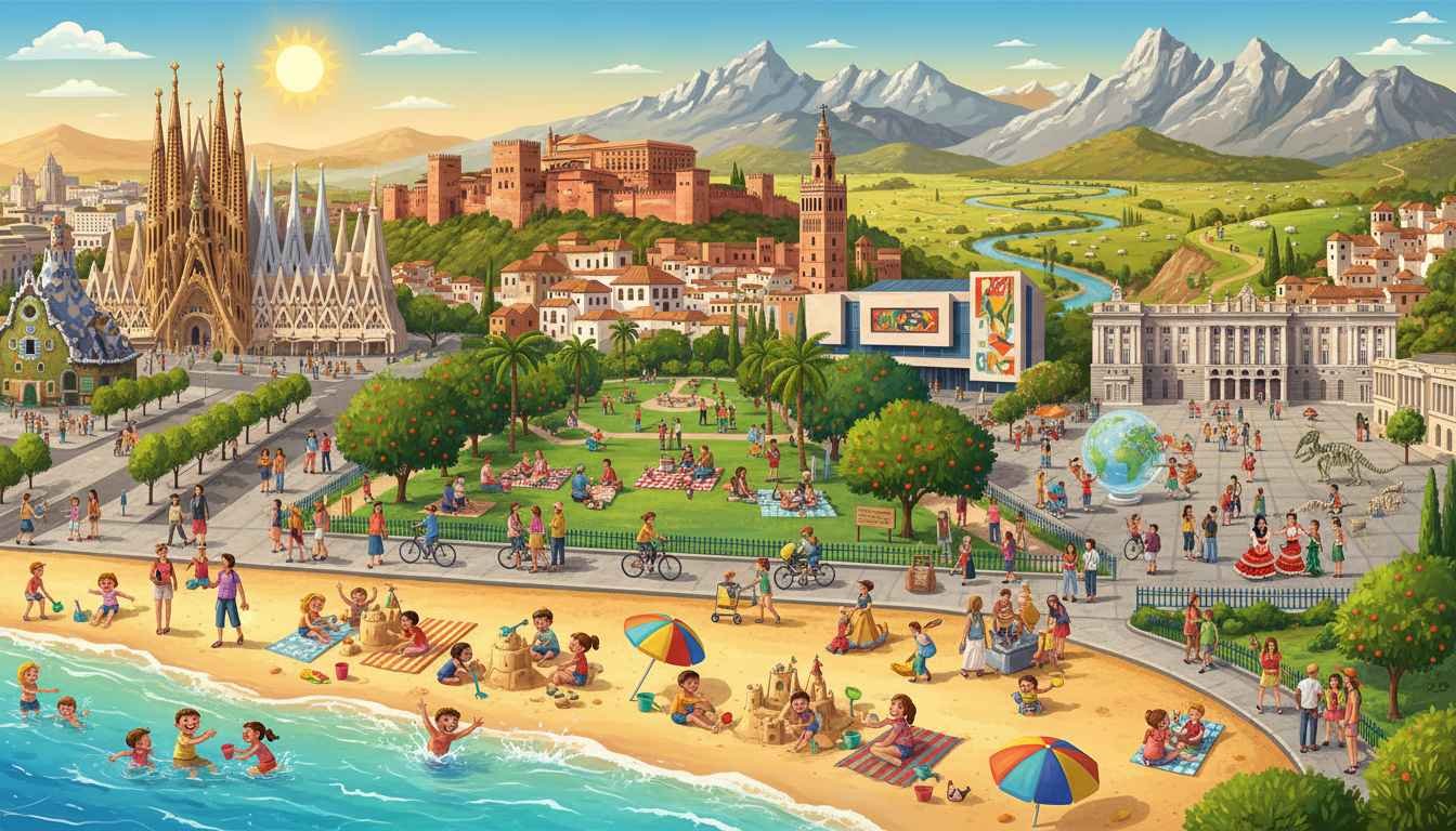 best places to visit in spain with kids