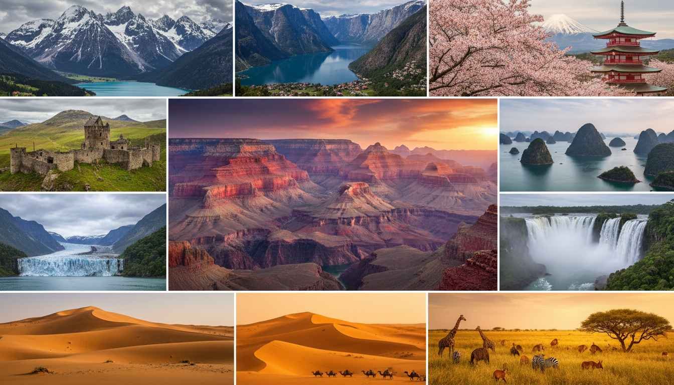 most scenic places in the world to visit