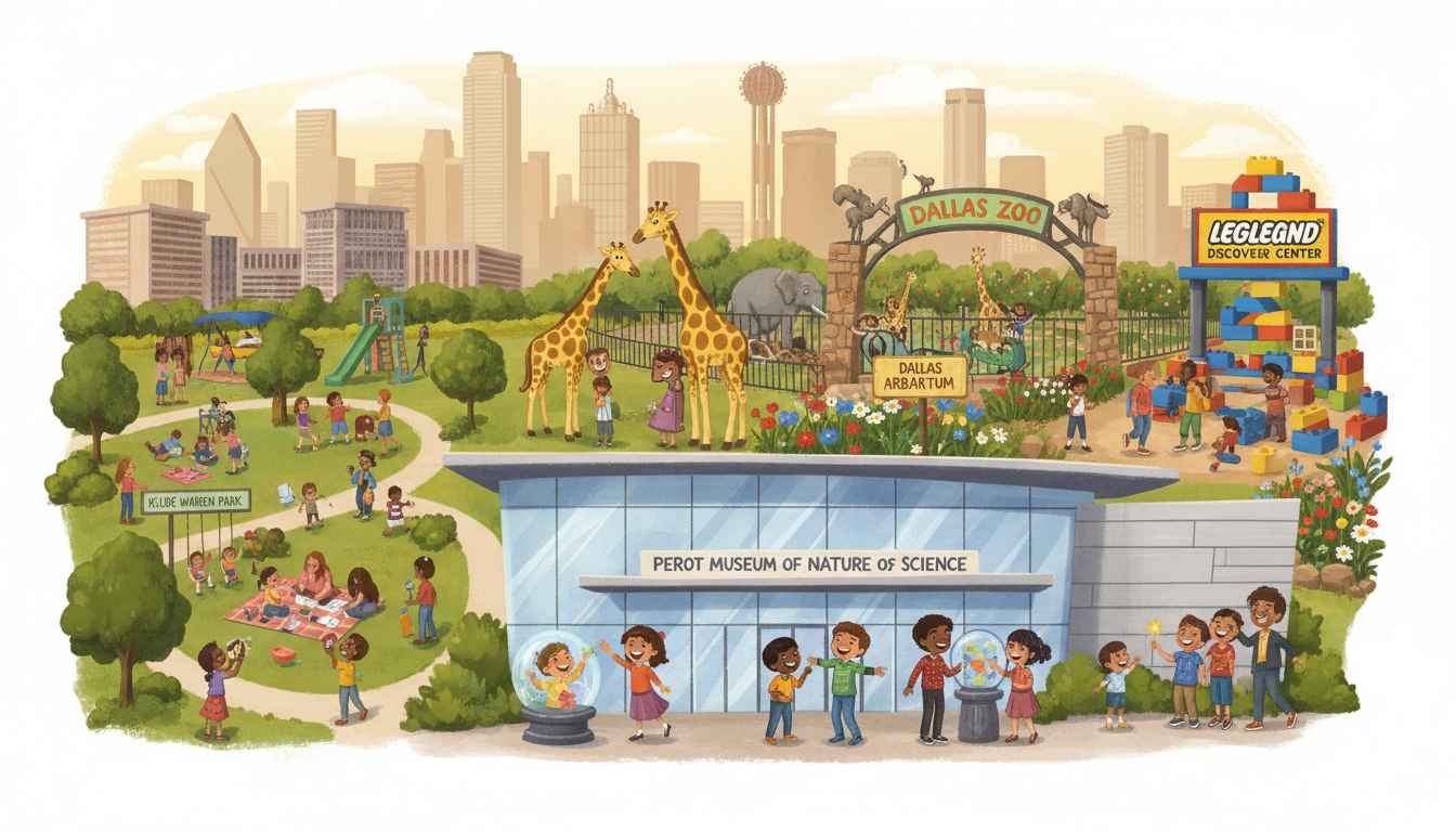 places to visit in dallas for kids