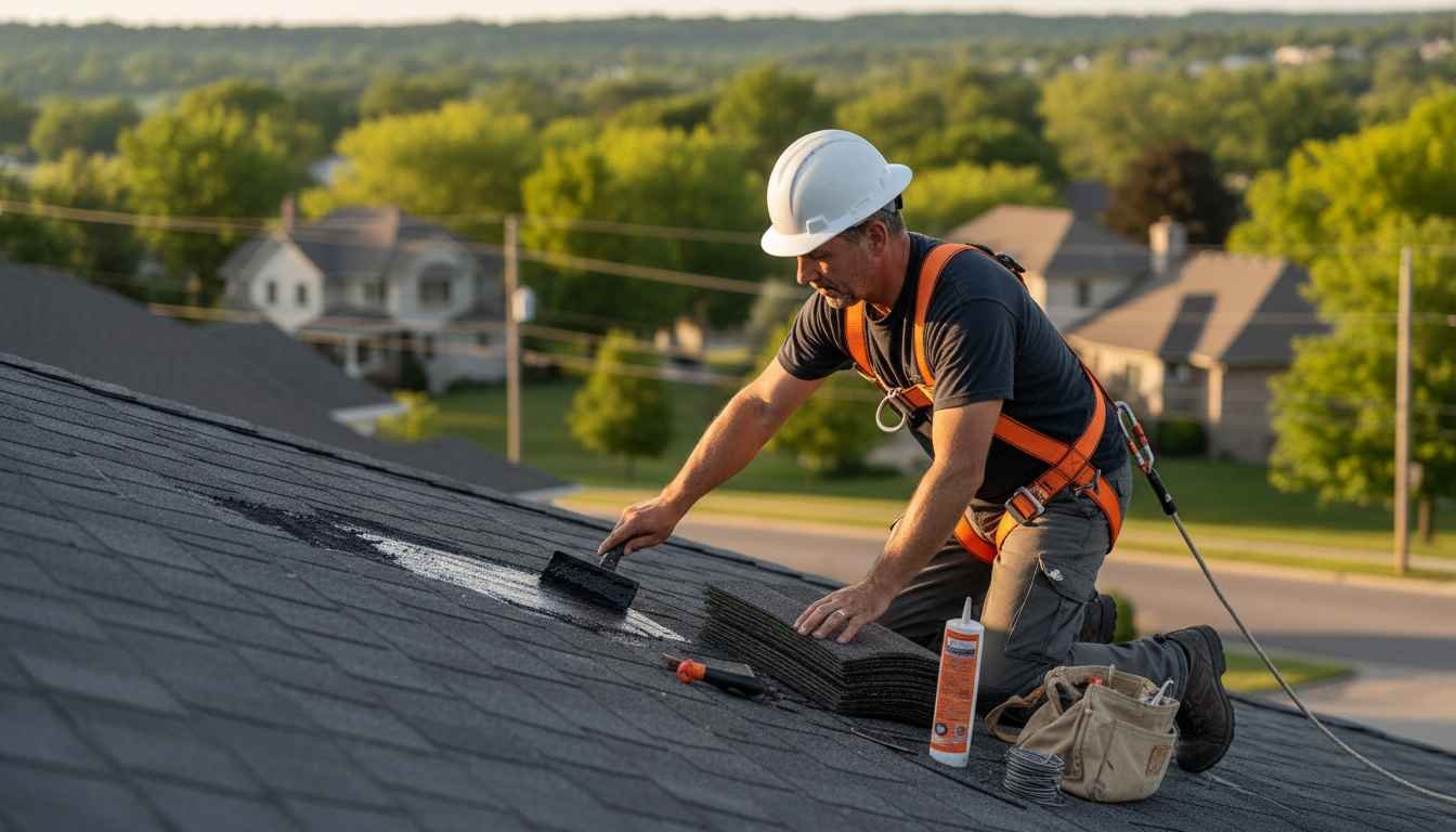 asphalt roof repair service wi